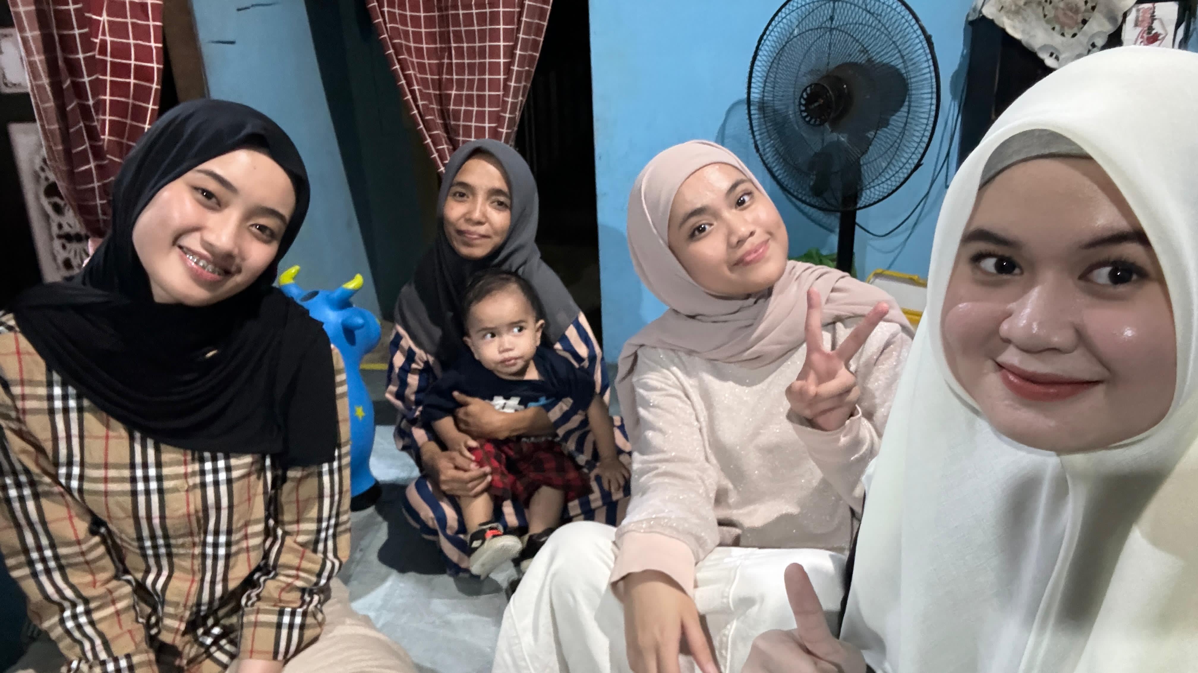 Kunjungan keenam Ibu Suci dan Adik Alif